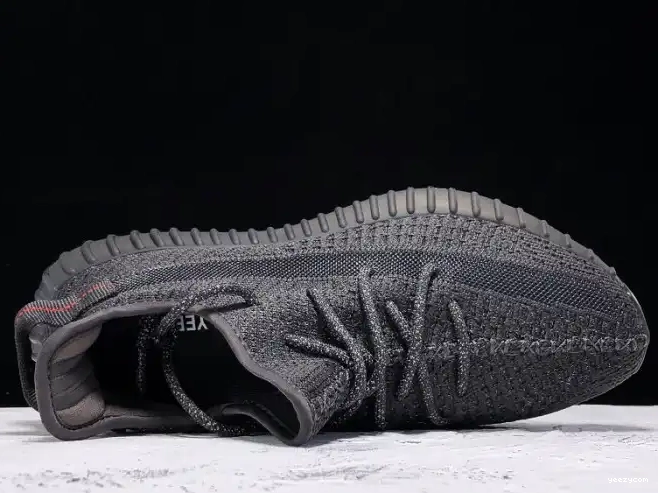 Yeezy 350 FU9007 Black Static - Adidas (Reflective) Boost V2 0621